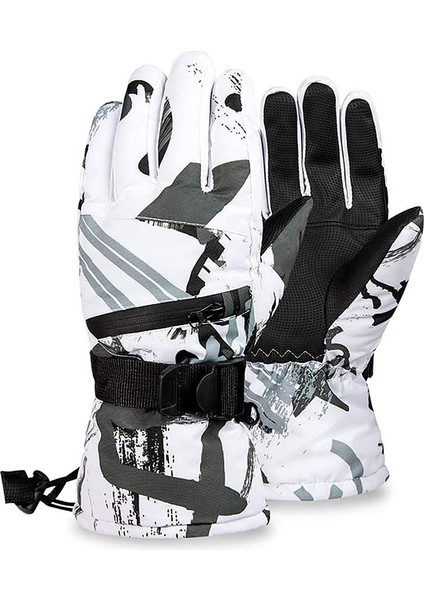 No.3 Tarzı Xl Boyutu Termal Kayak Eldiveni Erkek Kadın Kış Polar Su Geçirmez Sıcak Kar Kayak Eldiveni Parmak Dokunmatik Ekran Için Kayak Sürme (Yurt Dışından) fiyatları