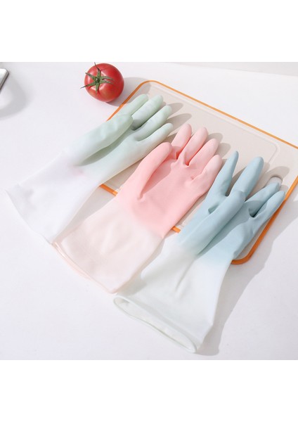 Pembe-1 Çift Tarzı M Boyutu Silikon Temizlik Eldivenleri Bulaşık Yıkama Temizlik Eldiveni Sünger Bulaşık Yıkama Eldiveni Temizlik Araçları - 2'li Paket (Yurt Dışından) fiyatları