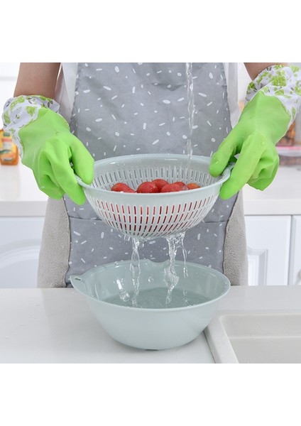 Stil A Tarzı 1 Çift Rastgele 1 Çift Yeniden Kullanılabilir Temizlik Eldiveni Mutfak Temizlik Eldiveni Peluş Astarlı Ev Yıkama Eldiveni Kaymaz Su Geçirmez (Yurt Dışından) modelleri