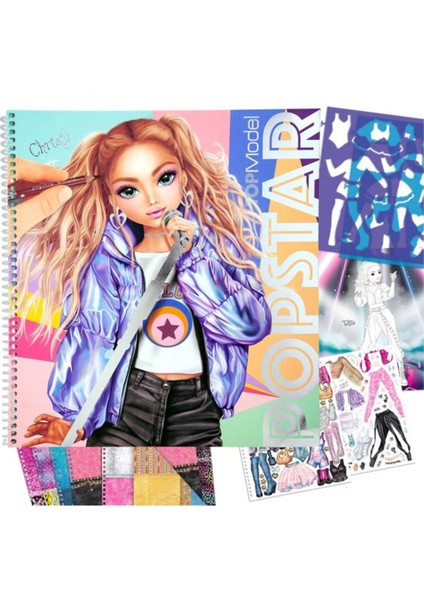 Popstar Pop Star Çıkartma Defteri 412228
