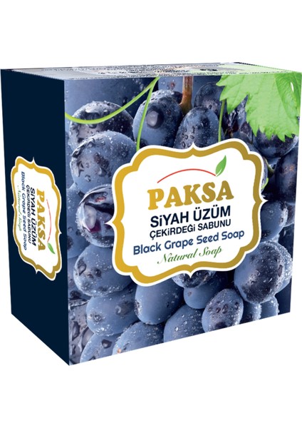 Doğal Cilt Sabunları SİYAH ÜZÜM