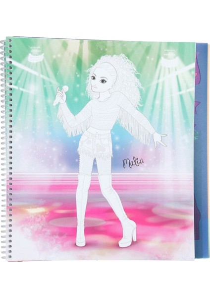Topmodel Popstar Colouring Book, N/a