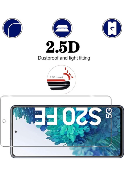 Samsung Galaxy S20 Fe Temperli Cam Ekran Koruyucu 9h Ultra Koruma (3 Adet) fırsatları