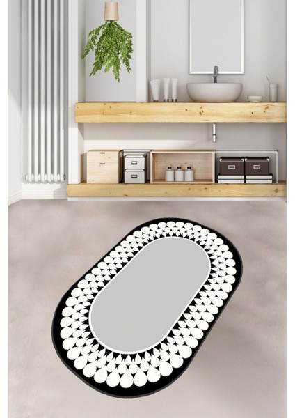 Balloch Djt 70X120 cm cm Banyo Halısı Banyo Paspası