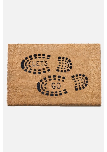 Coco Lets Go 40X60 cm Kıl Paspas,dekoratif Çok Amaçlı Iç ve Dış Kapı Paspası fiyatları