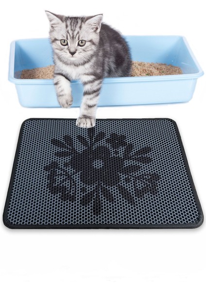 Kedi Kumu Paspası, Elekli Bunga 45x60