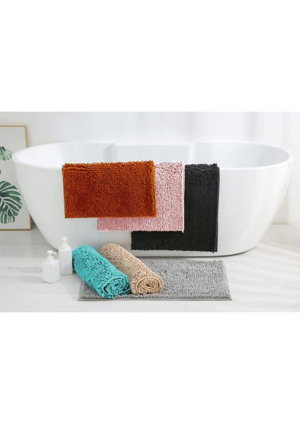 Victoria Cotton Stone 2'li Set Banyo Halısı, Paspası Bpmk modelleri