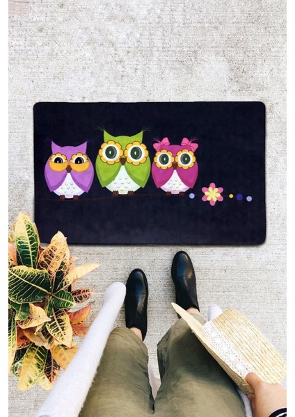 Three Owls Iç ve Dış Pvc Kapıönü Paspasları Profesyonel Kapı Paspası