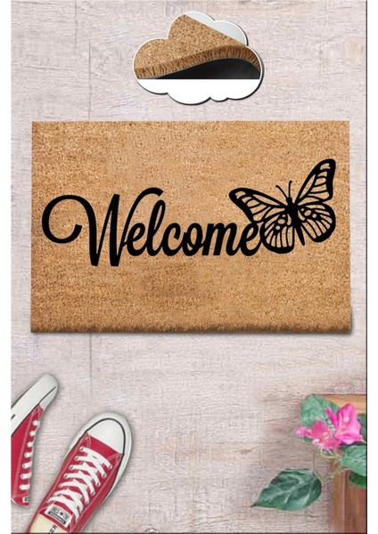 Coco Gutterfly Koko Kıl Kapı Önü Paspası