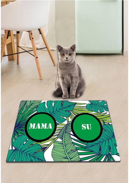 Pvc Kungo Kedi Köpek Mama Paspası Köpek - Kedi Eşyaları Malzemeleri Aksesuarı