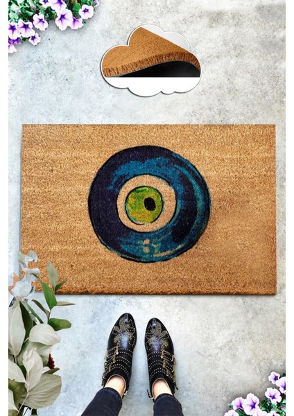 Coco Tallone Doğal Koko Paspas,kıl Kapı Önü Paspası