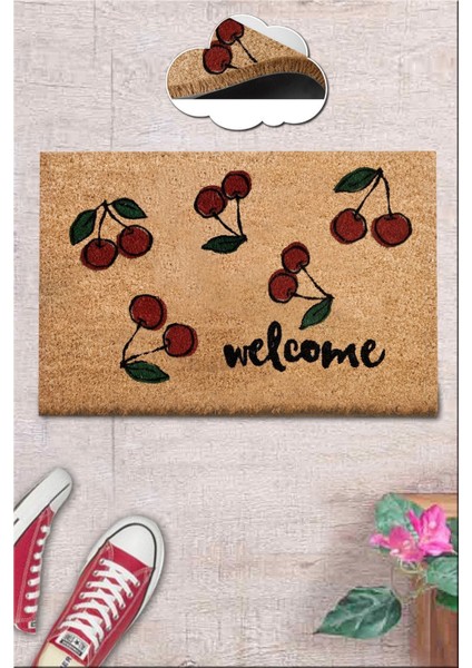 Coco Cherry Doğal Koko Paspas,kıl Kapı Önü Paspası