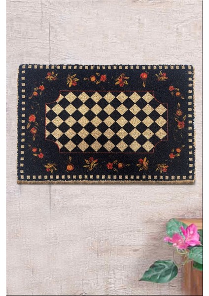 Coco Phong 40X60 cm Doğal Koko Kıl Paspas,hindistan Naturel Kapı Önü Paspası