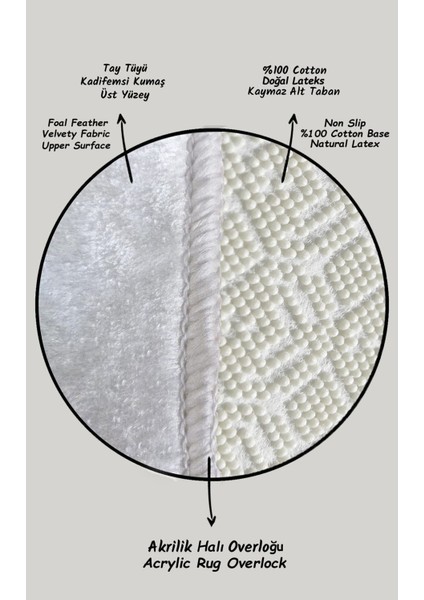 Wholove 2 Li Set Banyo Halısı Djt Yıkanabilir Kaymaz Taban Paspas Klozet Takımı fiyatları