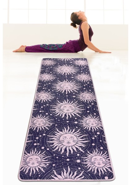 Helios Djt 60X200 cm Yoga,spor,fitness,pilates Halısı Yoga Matı Yıkanabilir Kaymaz