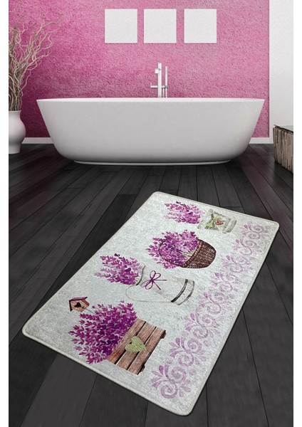 Giardino Di Lavanda Banyo Halısı Djt 70X120 cm
