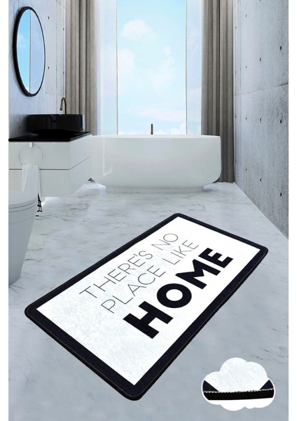 Like Home Djt 70X120 cm Banyo Halısı Paspas Kaymaz Taban Yıkanabilir