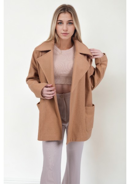 Büyük Cepli Kaşe Ceket modelleri