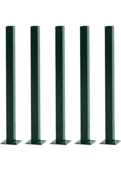 Panel Çit Direği 50CM Yeşil Renk (5 Adet)