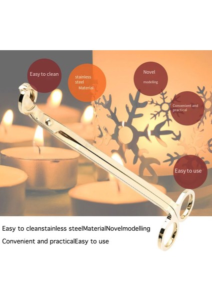 Gümüş Tarzı Paslanmaz Çelik Mum Fitili Giyotin Dayanıklı Kesici (Yurt Dışından) fiyatları