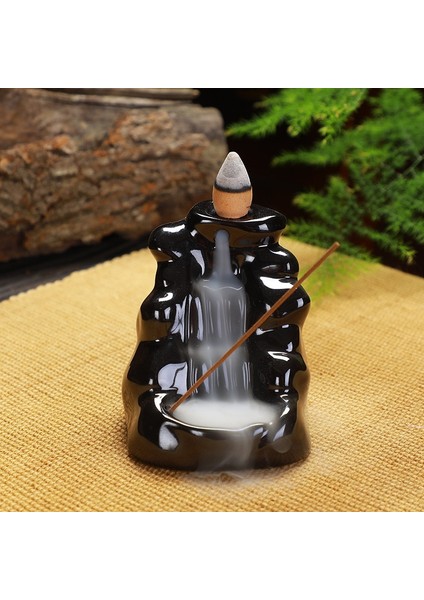 C Stili 2022 Yeni Yıl Dekorasyon Şelale Tütsü Brülör Mini Geri Akış Buda Buhurdan (Yurt Dışından) modelleri