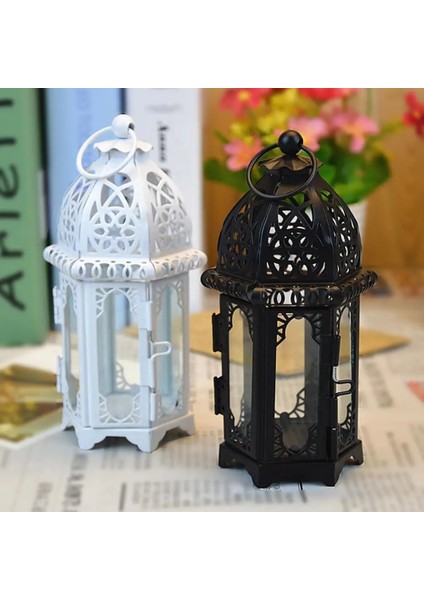 Şeffaf Cam-Beyaz Tarzı Fas Tarzı Mumluklar Adak Mumluk Asılı Fener Demir Vitray Fener Şamdan Ev Dekorasyonu Подсвечник (Yurt Dışından) modelleri