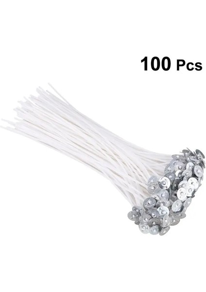 20Cm 100Pcs Tarzı Adet Bazlı Mum Fitilleri Pamuk Çekirdekli Mumlu Mum Fitilleri Dıy Mum Yapma Kitleri Mum Mum Ve Fitil Sahipleri (Yurt Dışından)