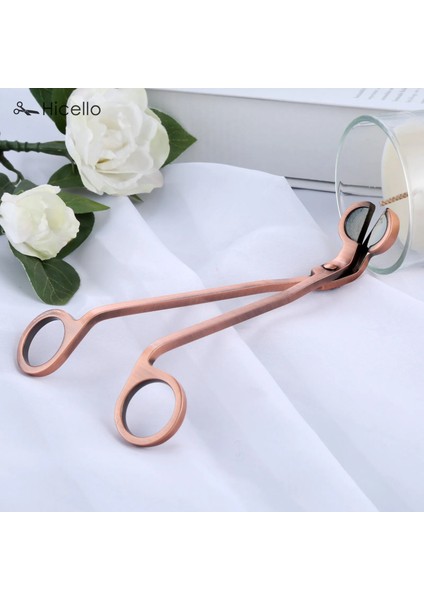 Kırmızı Bronz Tarzı Mum Fitili Giyotin Paslanmaz Çelik Mum Veya Fitil Fitili Kesici Snuffer Yuvarlak Kafa 18Cm Siyah Gül Altın Gümüş Kırmızı Bronz (Yurt Dışından)
