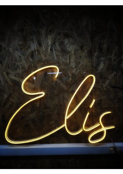 Cizgineon Kişiye Özel Isim Işıklı Duvar Dekarasyon