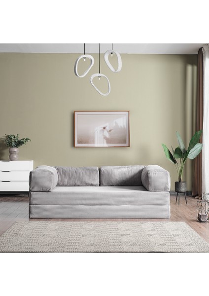 Lounge Aktivite Koltuğu Çok Amaçlı Koltuk Yatak Gri fiyatları