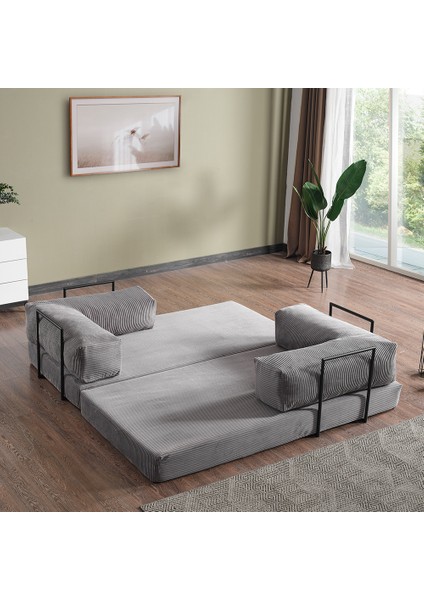 Lounge Aktivite Koltuğu Çok Amaçlı Koltuk Yatak Gri fırsatları
