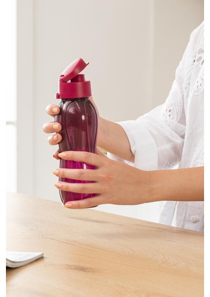 Eco Kolay Kapak Bpa Içermeyen Su Matarası - Su Şişesi 750 ml