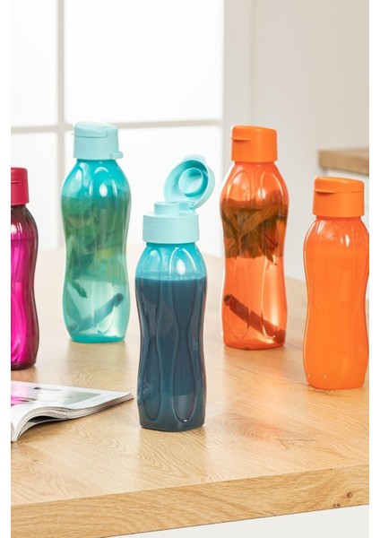 Eco Kolay Kapak Bpa Içermeyen Su Matarası - Su Şişesi 750 ml
