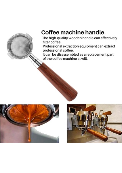 Kahve Dipsiz Portafilter Delonghi EC200/EC221/EC0310 Filtre 51 mm Yedek Filtre Sepeti Kahve Aksesuarları (Yurt Dışından) fiyatları
