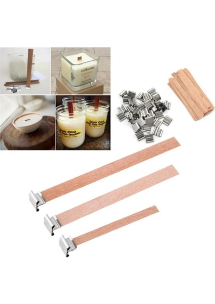 Yızı-12.5X75Mm Stili Cottonwooden Mum Fitilleri Bazlı Saf Pamuk Mum Fitili Çekirdek Dıy Mum Yapımı Kaynağı El Yapımı Soya Parfin Balmumu Fitili (Yurt Dışından) fırsatları