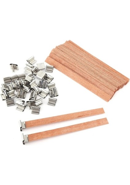 Yızı-12.5X75Mm Stili Cottonwooden Mum Fitilleri Bazlı Saf Pamuk Mum Fitili Çekirdek Dıy Mum Yapımı Kaynağı El Yapımı Soya Parfin Balmumu Fitili (Yurt Dışından) indirimleri