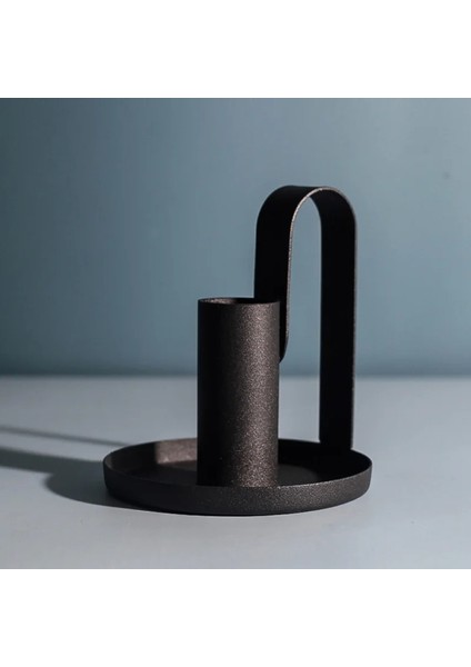 Stilb Stili S Beden Demir Siyah Şamdan Mumluklar Ayağı Düğün Dekorasyon Parti Festivali Portavelas Şamdan Sanat Ev Dekorasyonu (Yurt Dışından) fiyatları