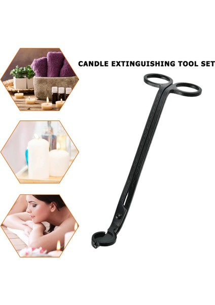 Gümüş Bir Stil Paslanmaz Çelik Mum Fitili Giyotin Kandil Trim Veya Kesici Snuffer Aracı Kanca Makası Aksesuarları (Yurt Dışından) indirimleri