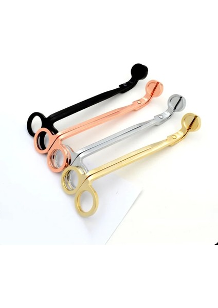 Go Tarzı 17Cm Paslanmaz Çelik Mum Fitili Giyotin Kandil Trim Veya Kesici Snuffer Aracı Kanca Makası (Yurt Dışından) fiyatları