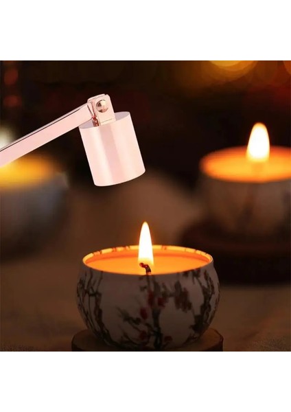 Gümüş Tarzı Düğün Mum Yangın Söndürücü Paslanmaz Çelik Mumlar Fitil Giyotin Yağ Lamor Kesici Çan Şekilli Kokulu Mum Söndürücü (Yurt Dışından) modelleri