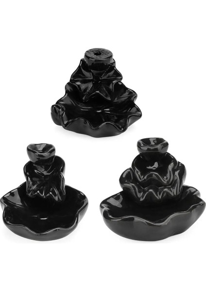20 Adet Tütsü C Tarzı Ceramic Monklotus Shaped Mini Buddha Censer Backflow Incense Holder Incense Burner Home Office Teahouse Creative Decor (Yurt Dışından) fiyatları