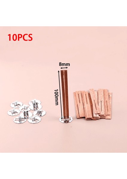 Çapraz 0.8X10 Cm Stili Cottonwooden Mum Fitilleri Bazlı Saf Pamuk Mum Fitili Çekirdek Dıy Mum Yapımı Kaynağı El Yapımı Soya Parfin Balmumu Fitili (Yurt Dışından)