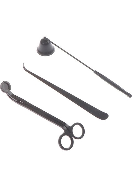 Bk 3 Adet Tarzı Andle Aksesuar, Mum Fitili Düzeltici Mum Kesici, Mum Snuffer, Mum Fitili Mumluk Paketi Mum (Yurt Dışından)