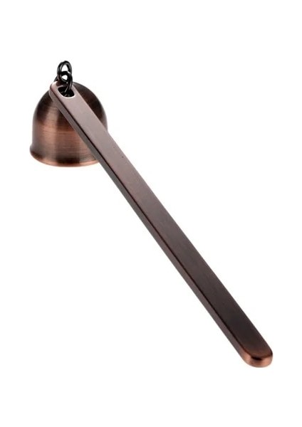 D Stili 1 Adet Paslanmaz Çelik Çan Şekli Mum Snuffers Kandil Kesici Kapak Mum Fitili Giyotin Yangın Mum Aksesuarları Söndür 20*3 Cm (Yurt Dışından)