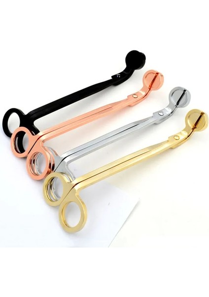 Siyah Stil 18Cm Paslanmaz Çelik Mum Fitili Giyotin Kandil Trim Veya Kesici Snuffer Aracı Kanca Makası (Yurt Dışından) modelleri