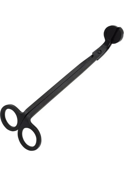 Siyah Stil 18Cm Paslanmaz Çelik Mum Fitili Giyotin Kandil Trim Veya Kesici Snuffer Aracı Kanca Makası (Yurt Dışından) fırsatları