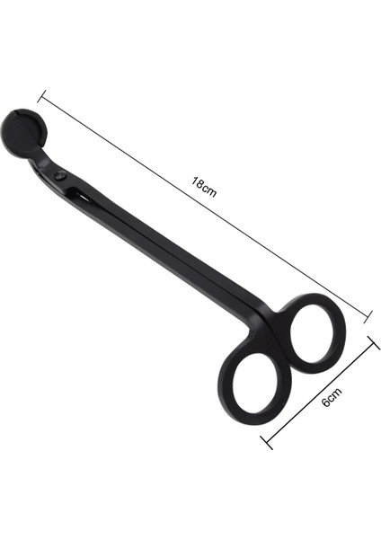 Mor Tarzı 18Cm Paslanmaz Çelik Mum Fitil Giyotin Kandil Trim Veya Kesici Snuffer Aracı Kanca Clipper Drog (Yurt Dışından) fiyatları