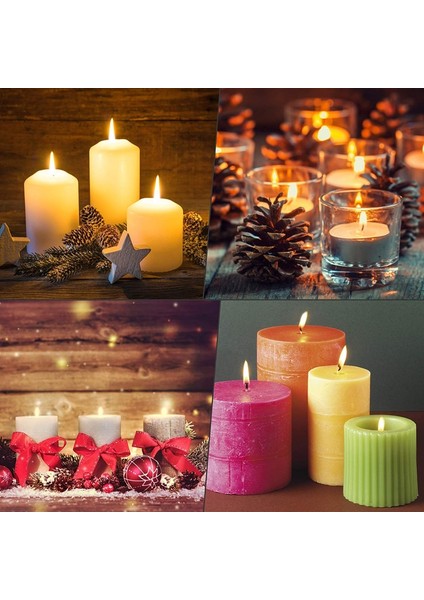 15Cm Tarzı Dıy Mum Fitili Mum Fitili İle Tereyağı Fitili Mum Yapımı Için 9Cm 15Cm 20Cm Diy Dumansız Balmumu Fitili Sıkı Dokuma (Yurt Dışından) fiyatları