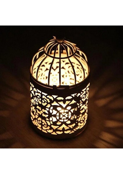 E Stili Kuş Kafesi Dekorasyonu Avrupa Klasik Romantik Mumluklar Düğün Hollow Şamdan Ev Dekorasyon Mum Kafesi (Yurt Dışından) fırsatları