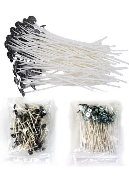 12Cm 50Pcs Tarzı Dıy Mum Fitili Soya Balmumu Aroma Mum Cam Ev Yapımı Malzeme Ithal Çiçek Ipliği Dumansız Pamuk Ipliği Fitili (Yurt Dışından) fırsatları